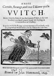 A Most Certain, Strange and True Discovery of a Witch, 1643